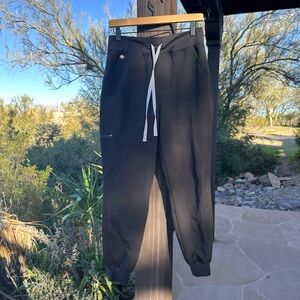 Figs Black Jogger Sweatpants